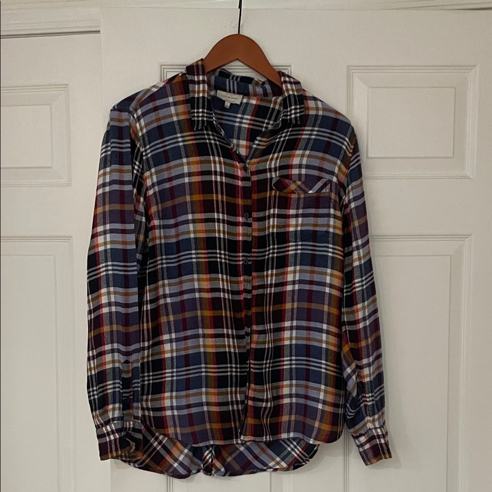 Lucky Brand Women's Button Up Shirt - Multicolor - Size Large
